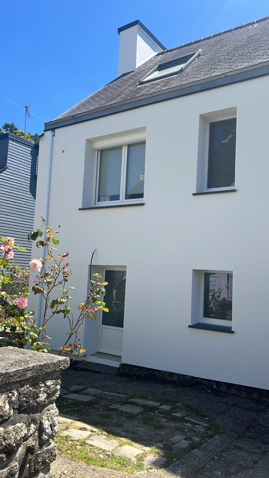 Façade rénovée par MADECO à Brest